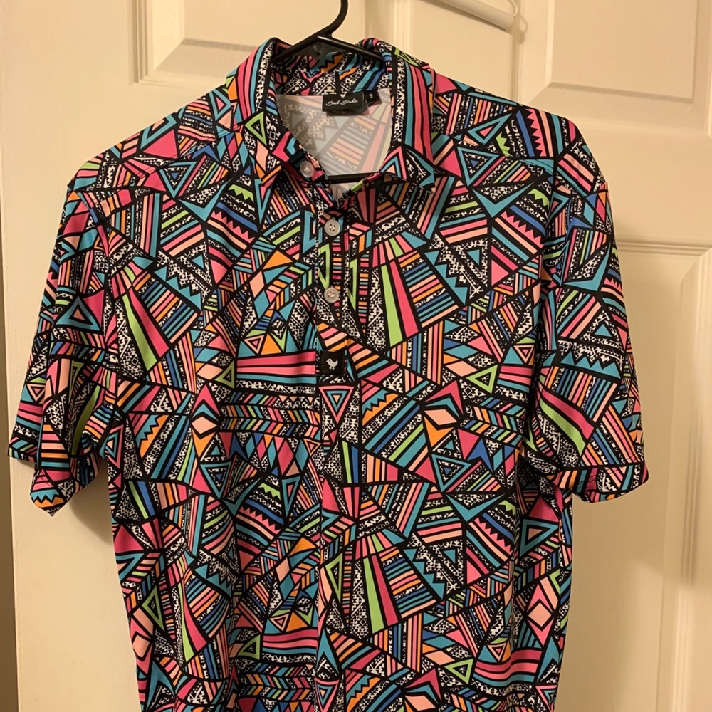 Bad Birdie Psychadelic Polo